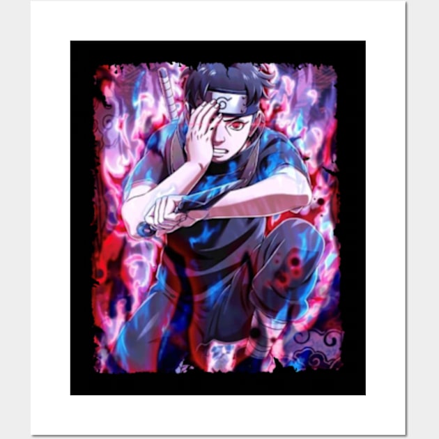 SHISUI UCHIHA MERCH VTG Wall Art by xsmilexstd